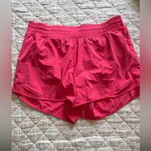 Lululemon Hotty Hot High Waisted 4in Short